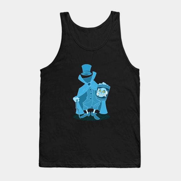 Haunted Hat Box Tank Top by toonbaboon